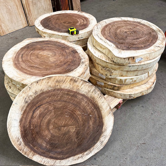 Natural Live Edged premium exotic timber